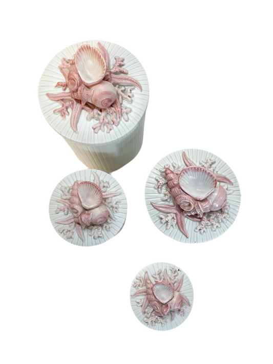 Coquille by Fitz & Floyd Canister Set