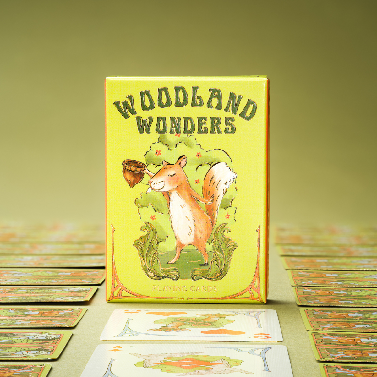Playing Cards Book Box Set: Woodland Wonders