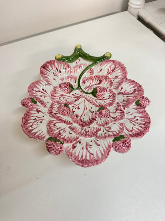 Vintage Neuwirth Strawberry Dish