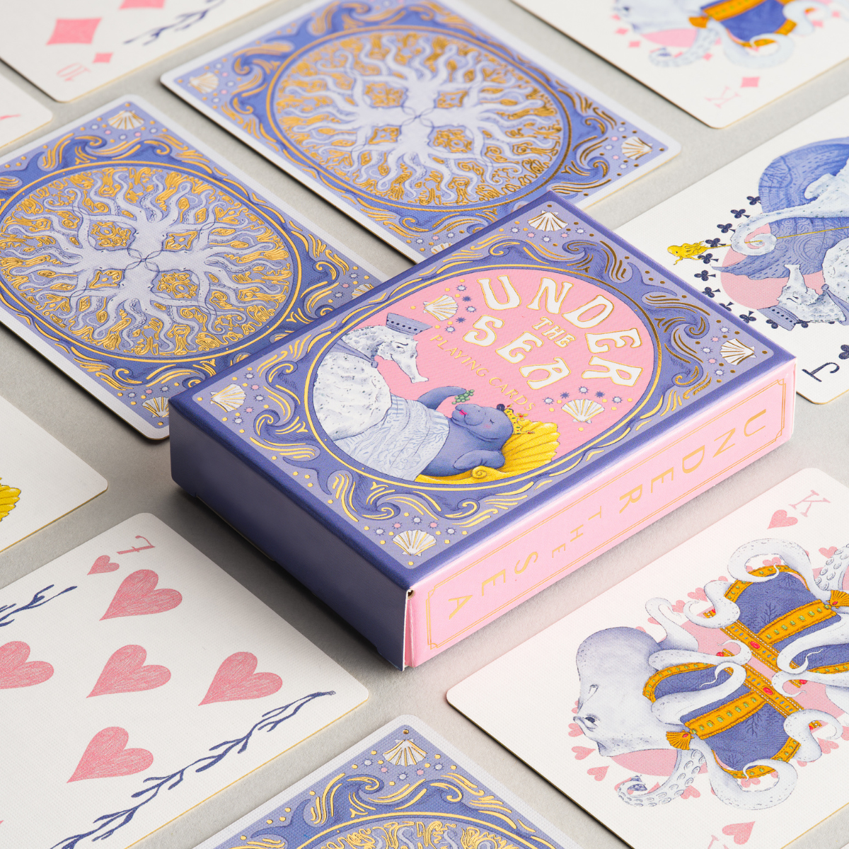 Playing Cards Book Box Set: Under the Sea