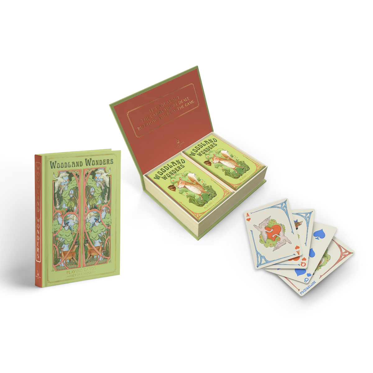 Playing Cards Book Box Set: Woodland Wonders