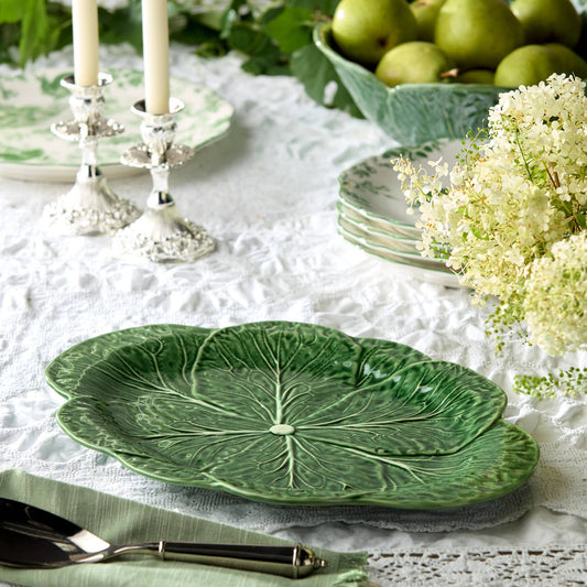 Le Jardin Cabbage Oval Platter