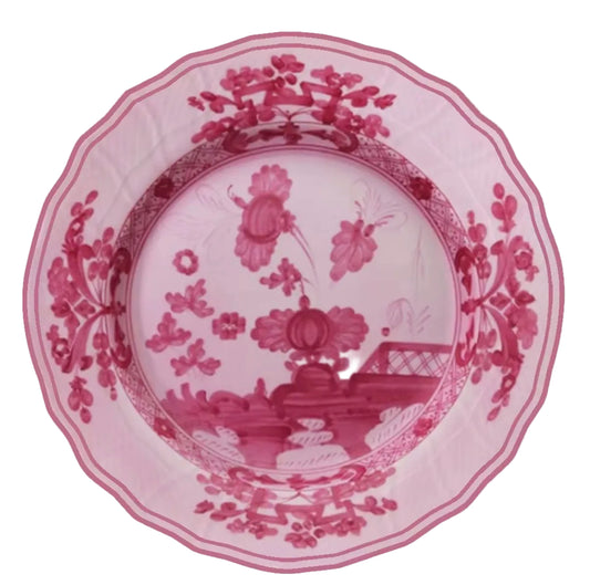Pink Chinoiserie Faenza Dinnerware (pre-order)