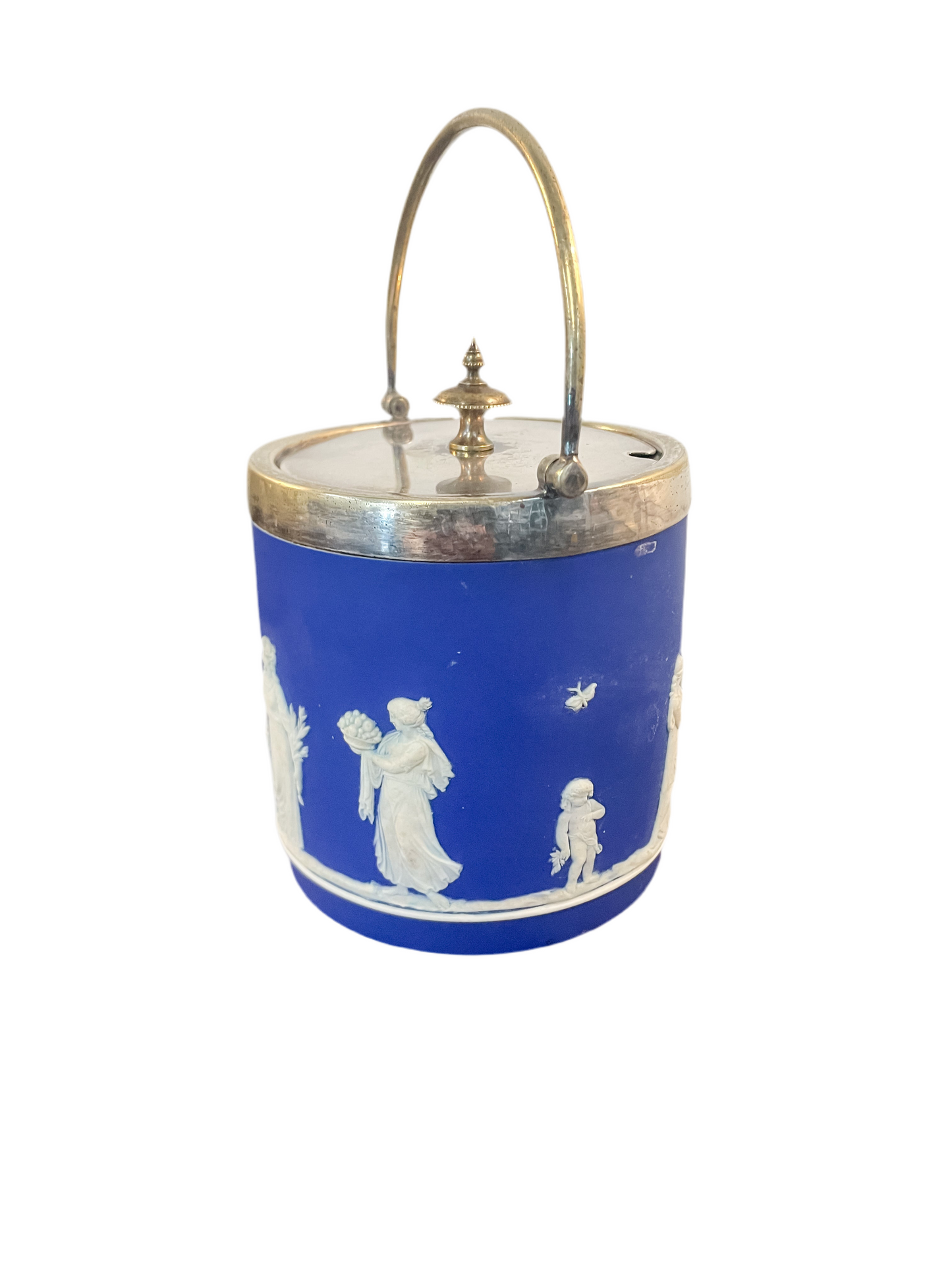 Wedgwood Jasperware Biscuit Barrel