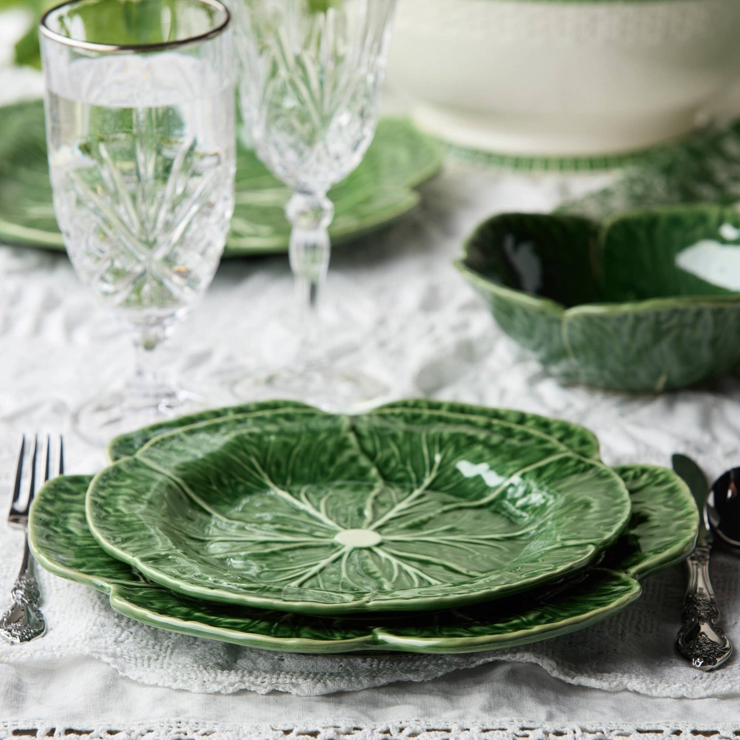 Le Jardin Cabbage Dinner Plate