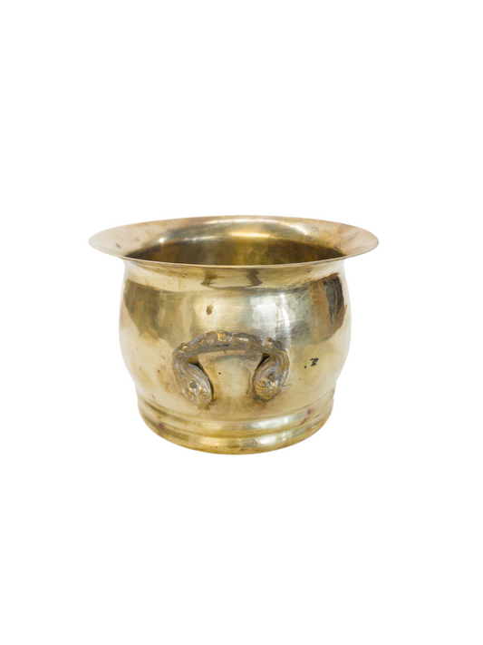 Vintage Brass Cachepot