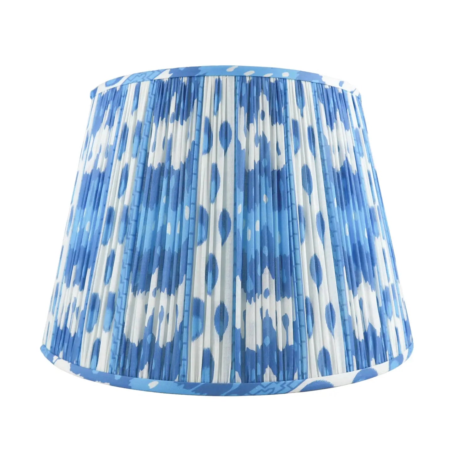 Blue Ikat Lampshade