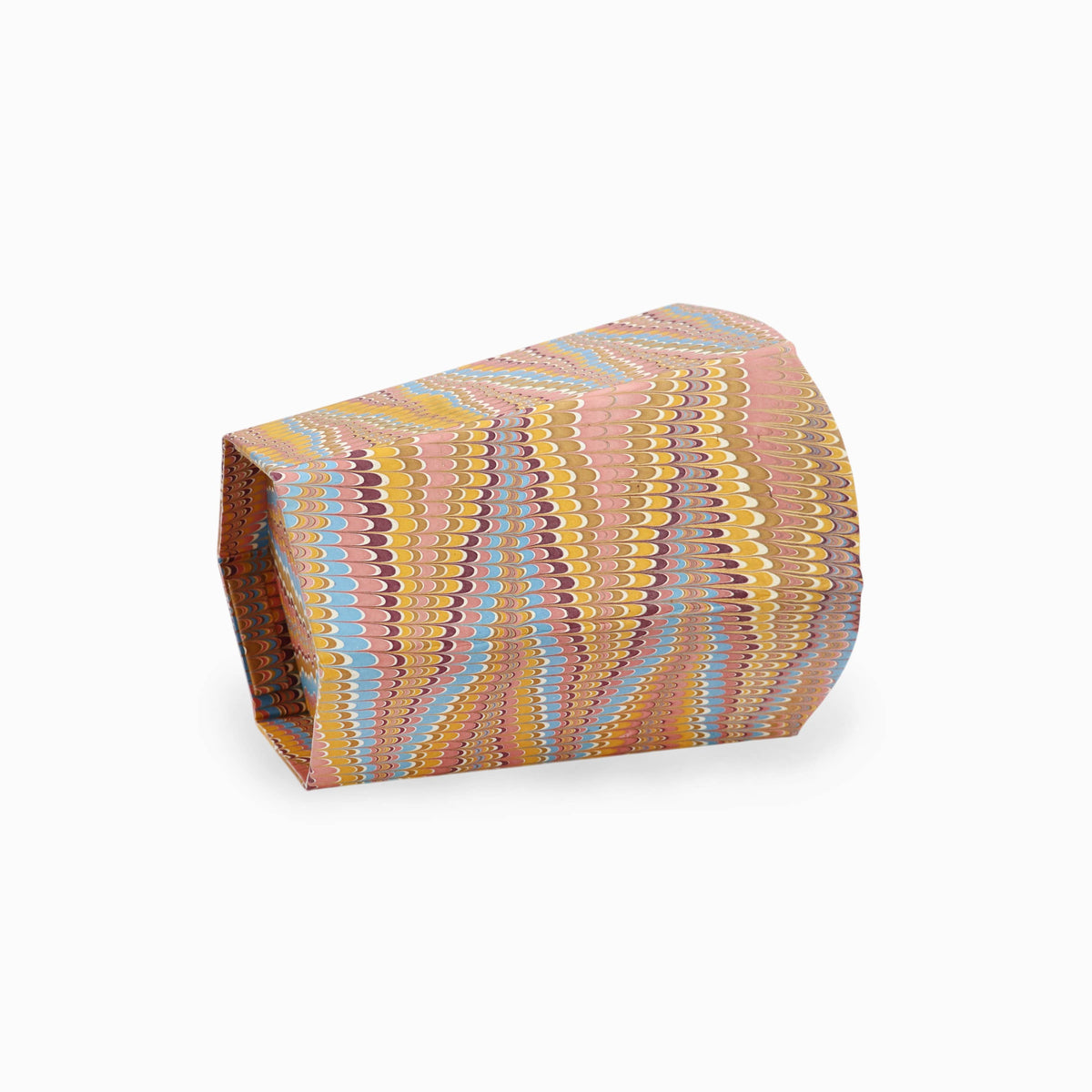 Marbled Wastebasket in Desert Feather