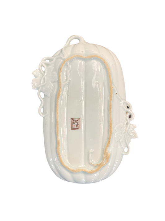 Chinoiserie Gourd Dish