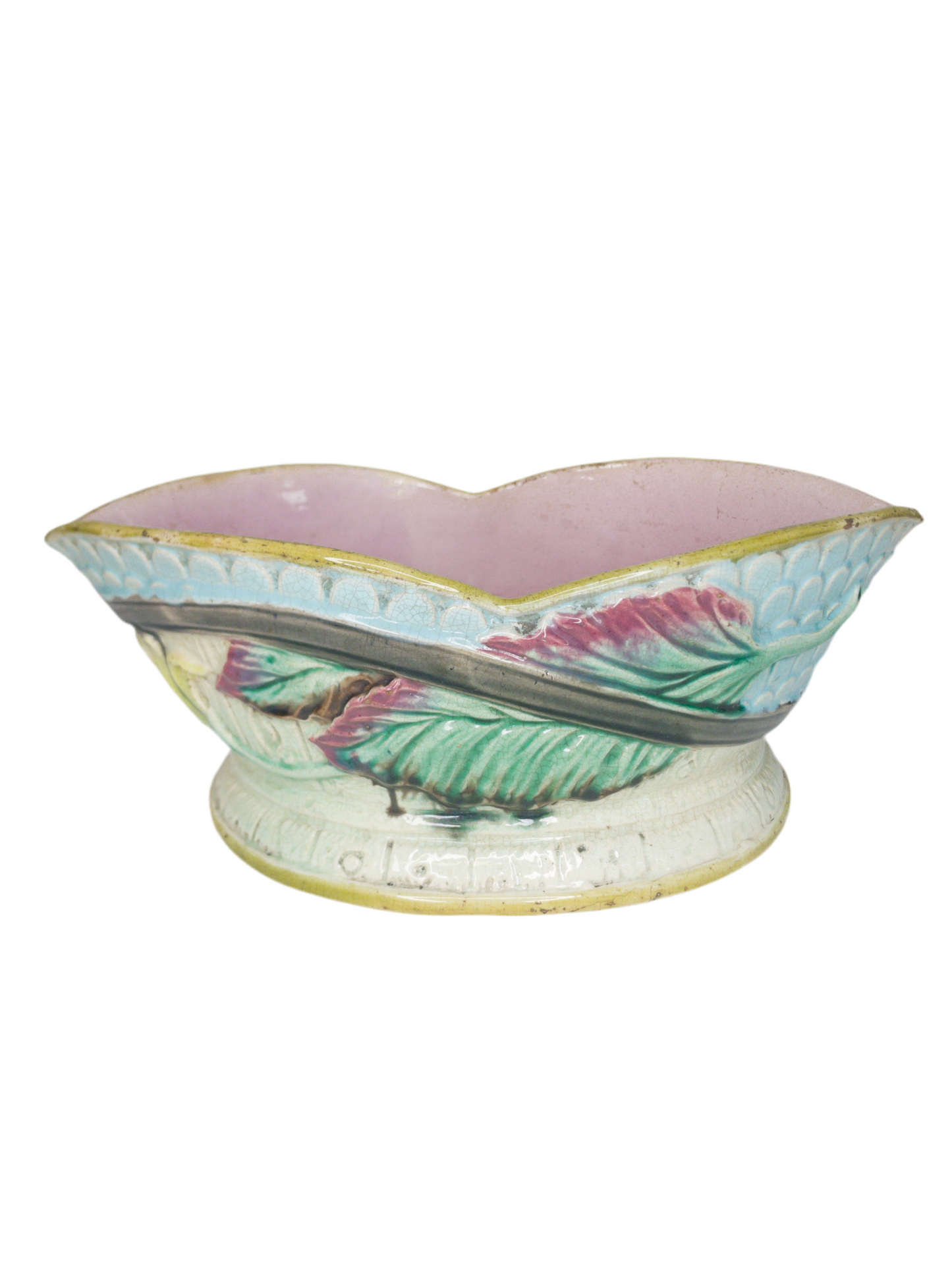Vintage Wardle Majolica Bowl