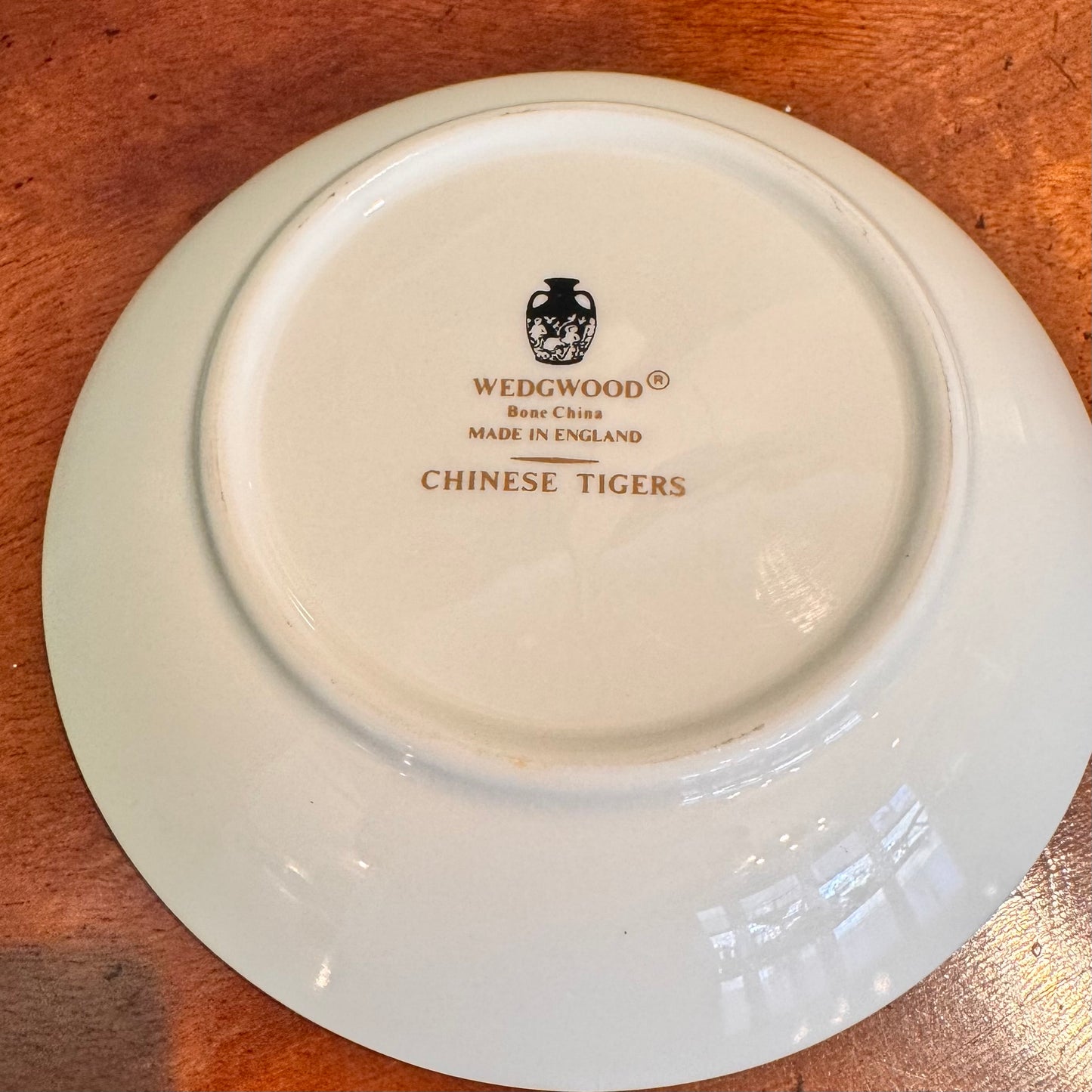 Wedgewood Chinese Tigers Trinket Dish