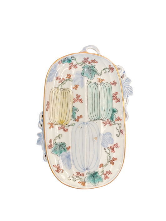 Chinoiserie Gourd Dish