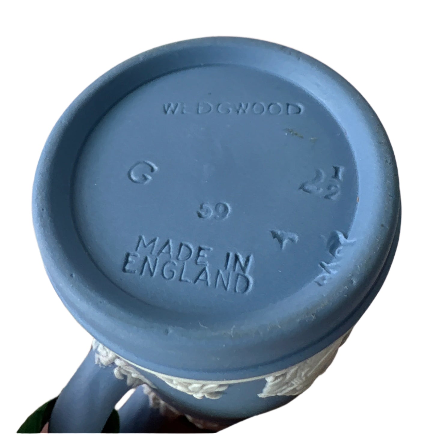 Wedgwood Jasperware Blue Mini Pitcher