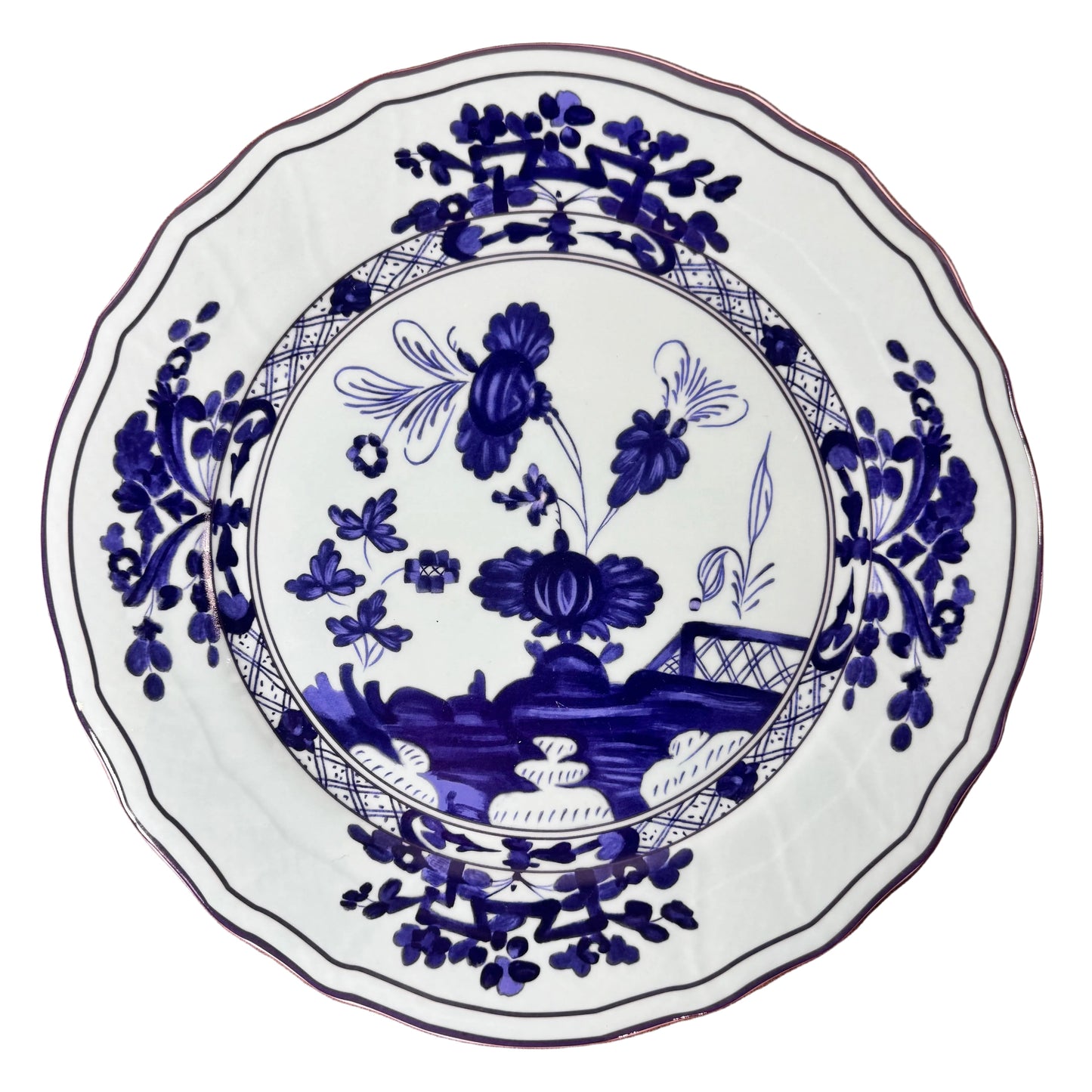 Blue Chinoiserie Faenza Dinnerware