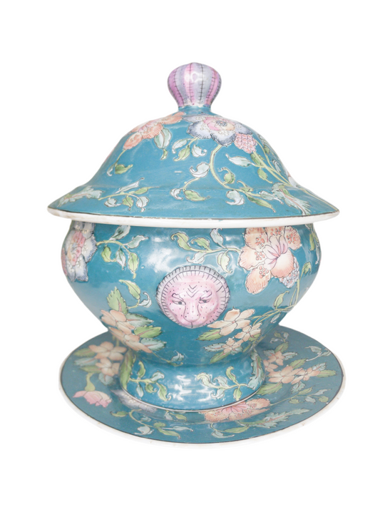Dynasty by Heygill Hand Painted 3-piece Tureen