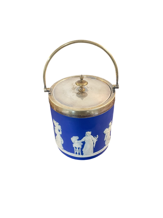 Wedgwood Jasperware Biscuit Barrel