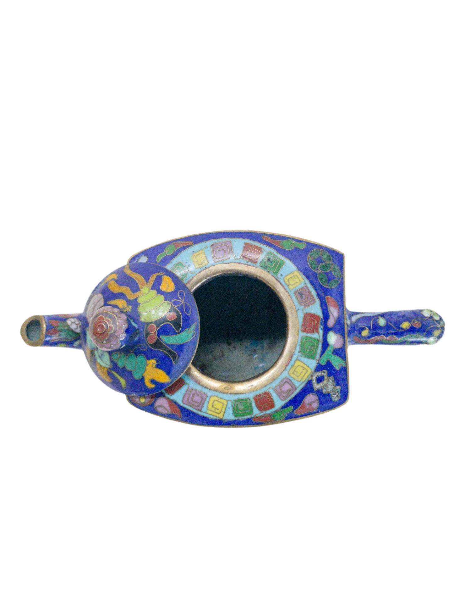 Antique Cloisonné Teapot