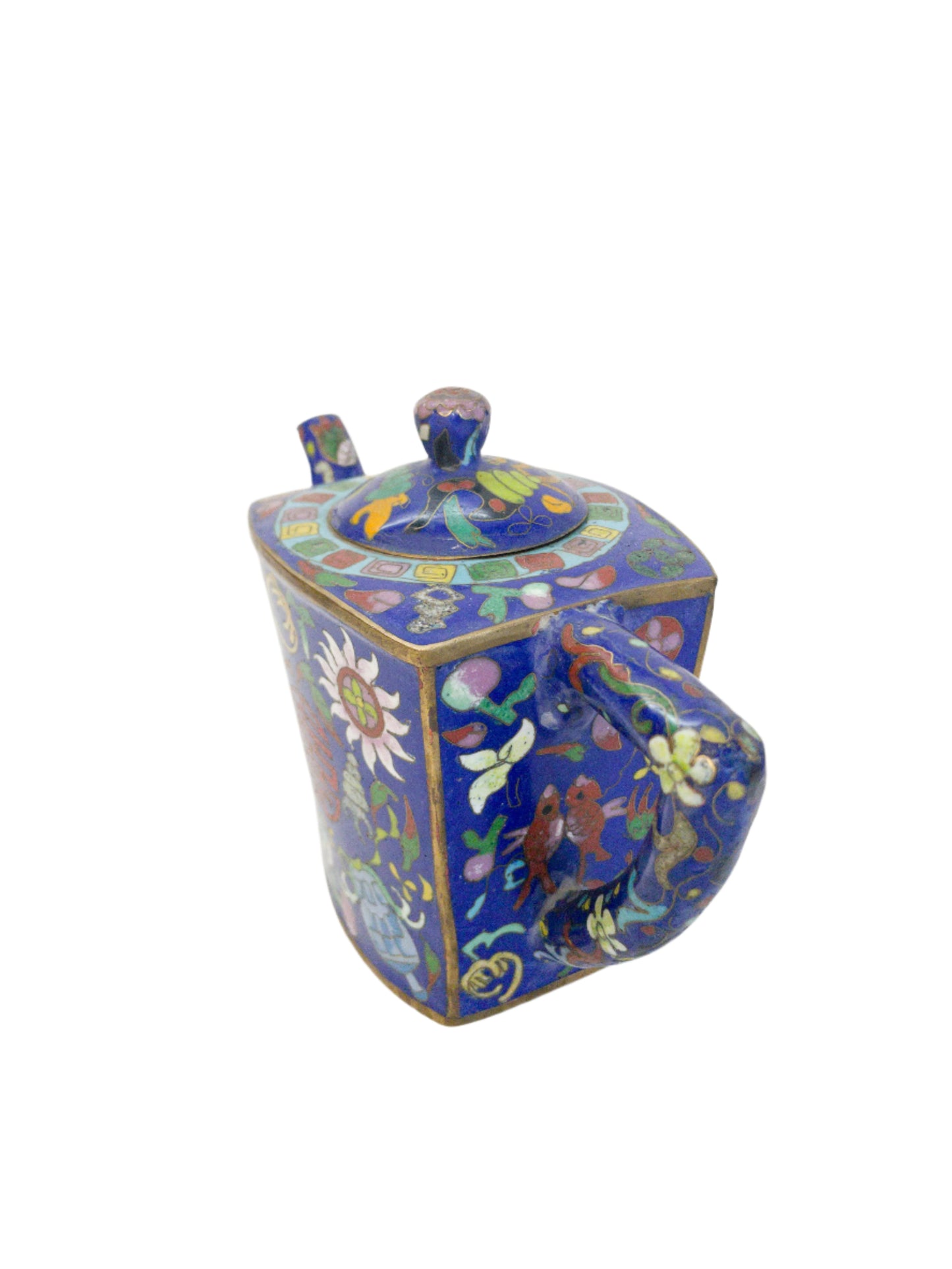 Antique Cloisonné Teapot