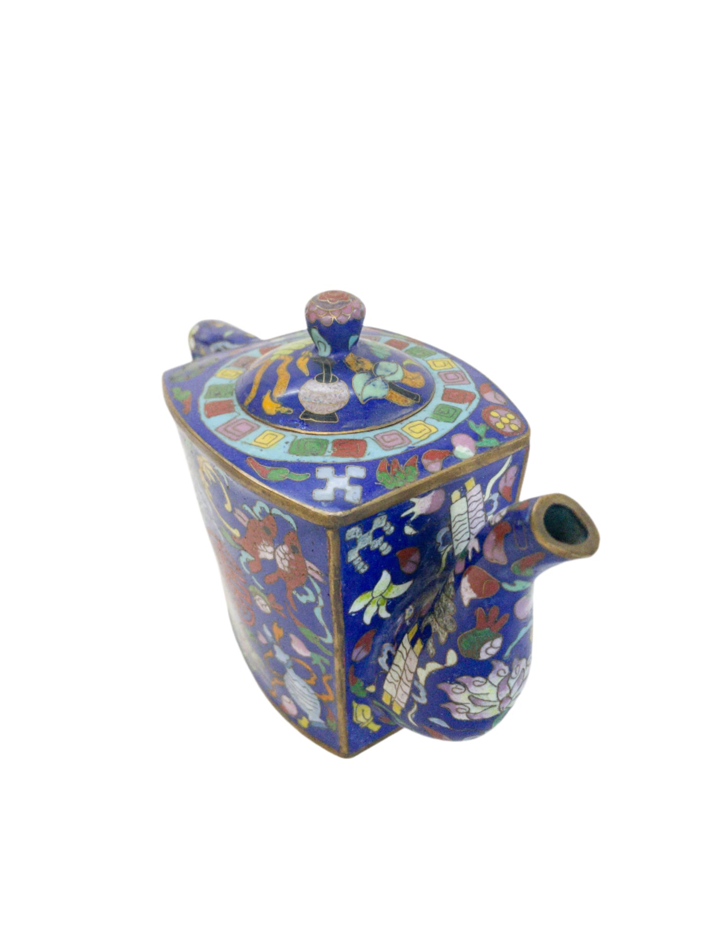 Antique Cloisonné Teapot
