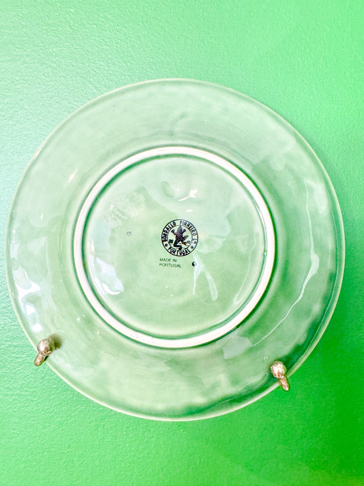 Bordallo Pinheiro Grape Leaf Salad Plate