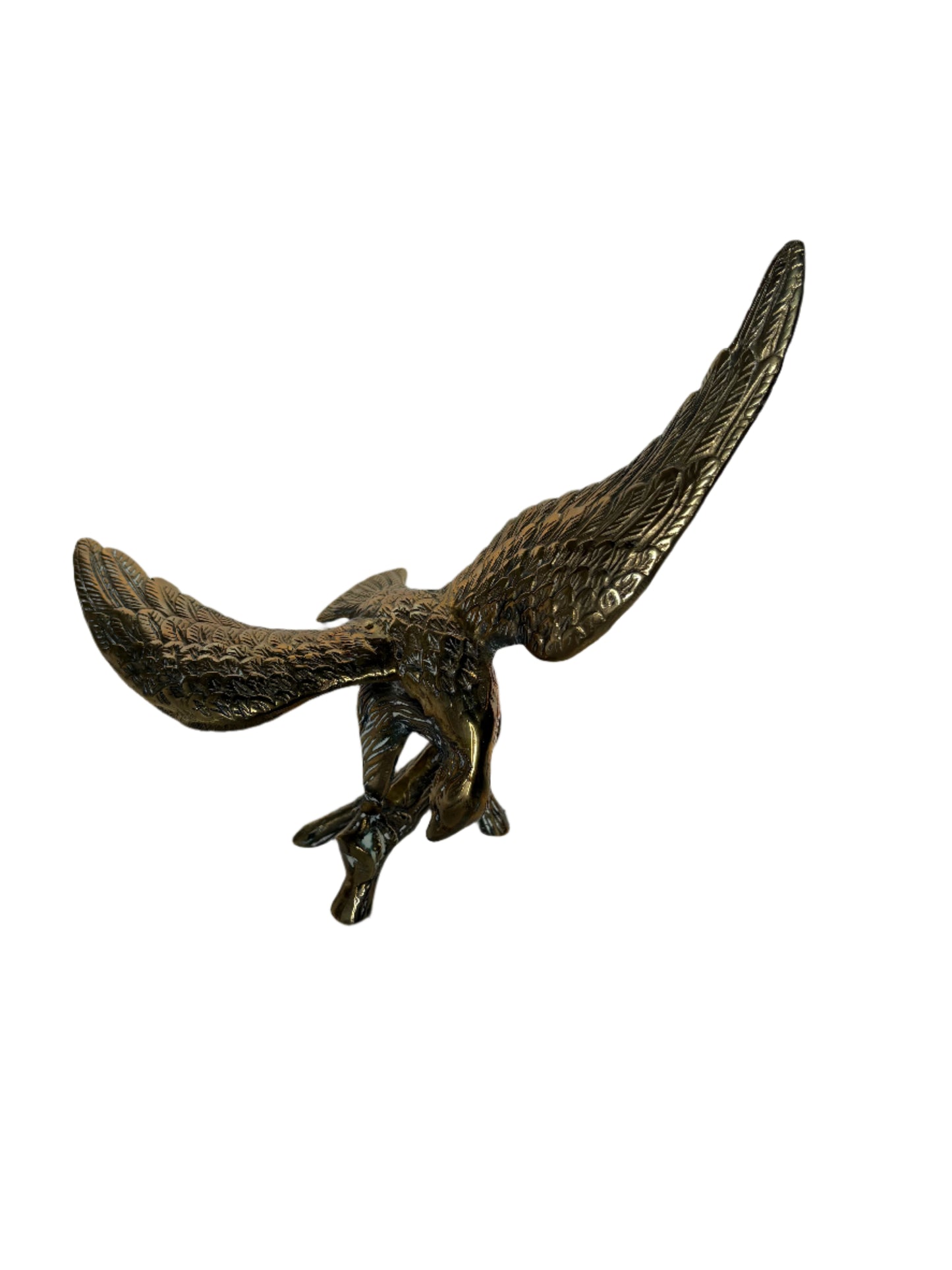 Brass Eagle Statue