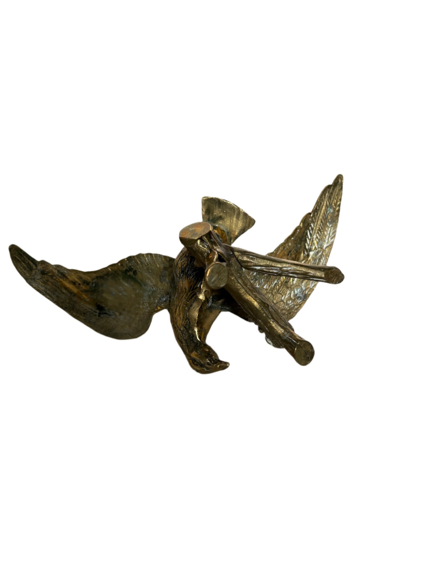 Brass Eagle Statue