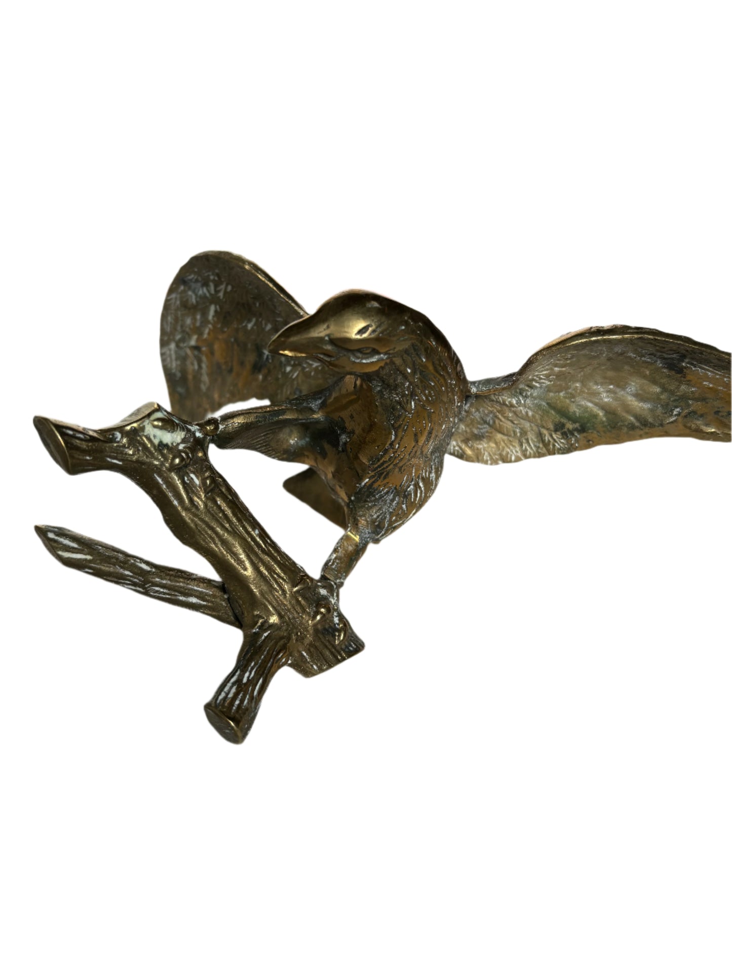 Brass Eagle Statue