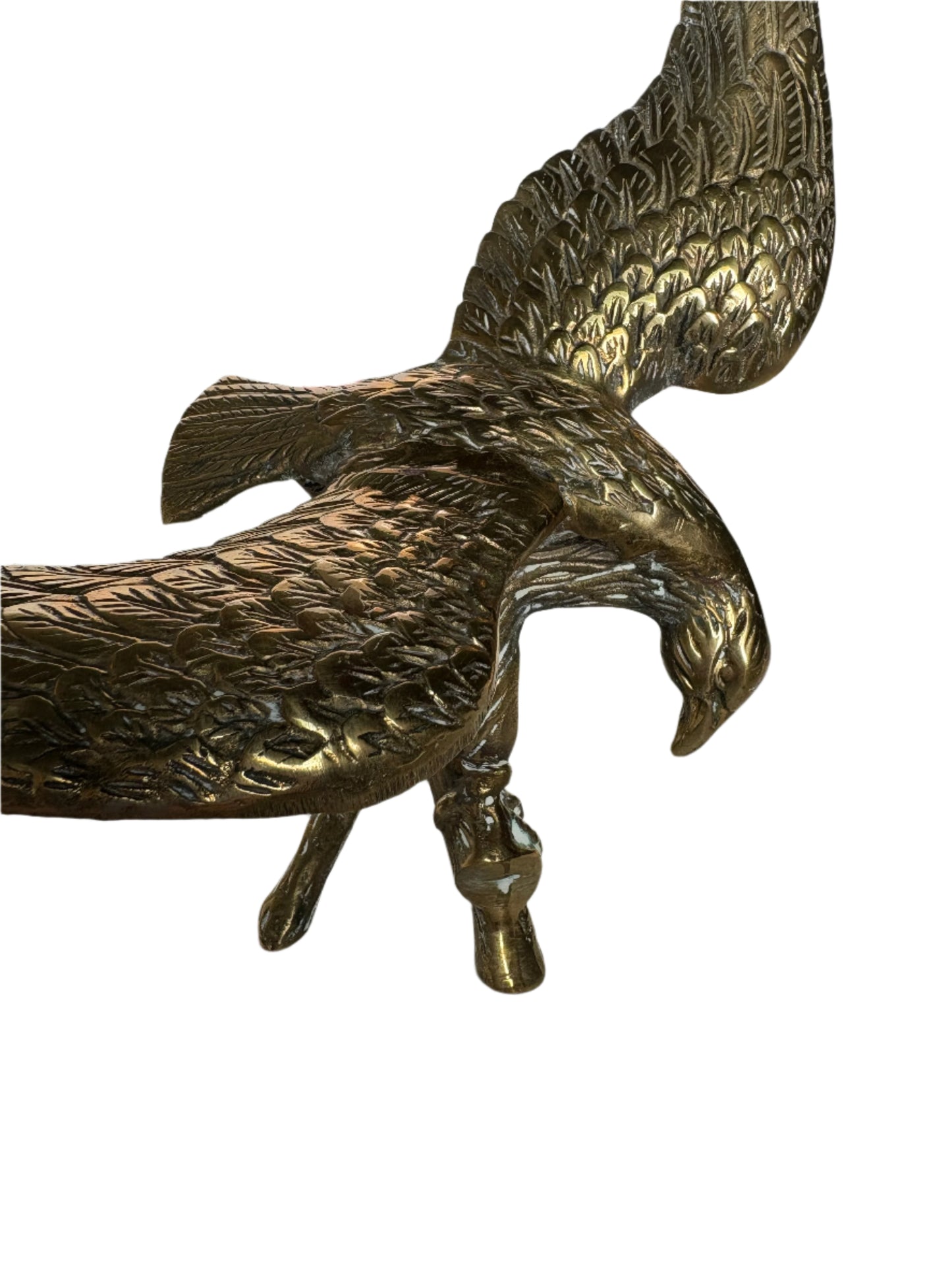 Brass Eagle Statue