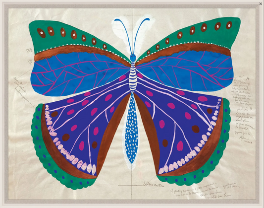 Paule Marrot, Blue Butterfly