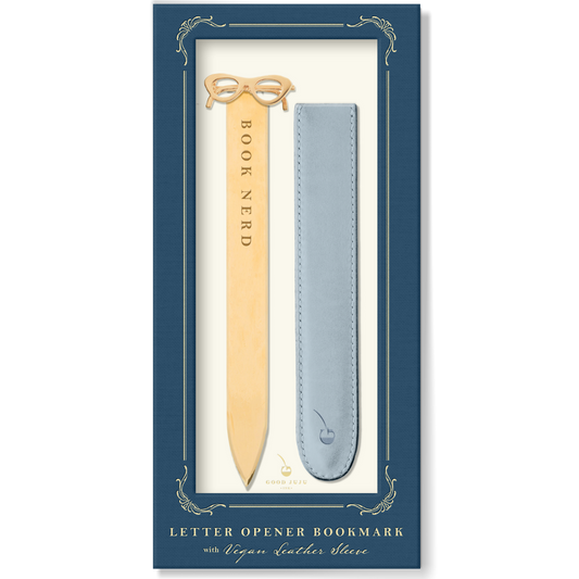 Book Nerd Glasses Letter Opener Bookmark