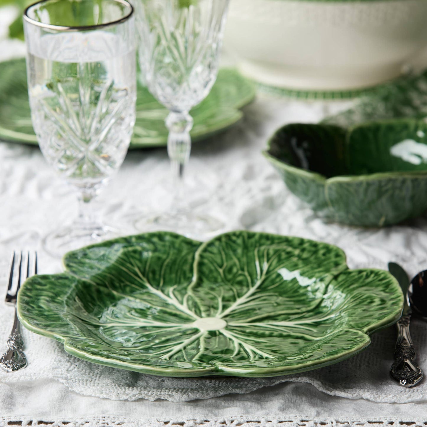 Le Jardin Cabbage Dinner Plate