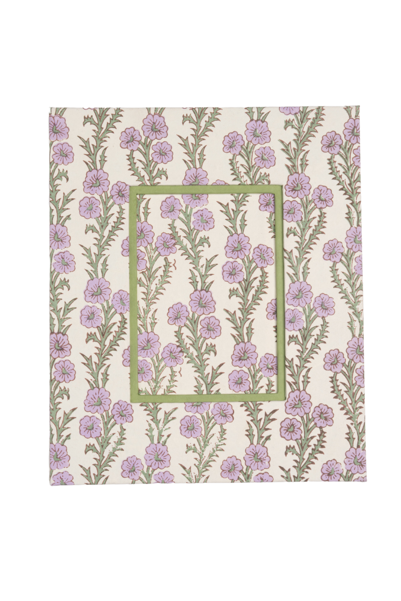 Large Wall Picture Frame in Forget Me Not Purple, 5x7