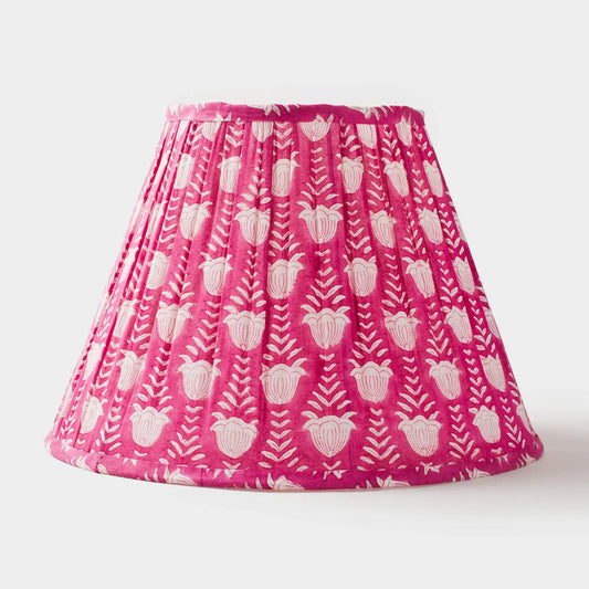 Tulip Gathered Floral Lampshade