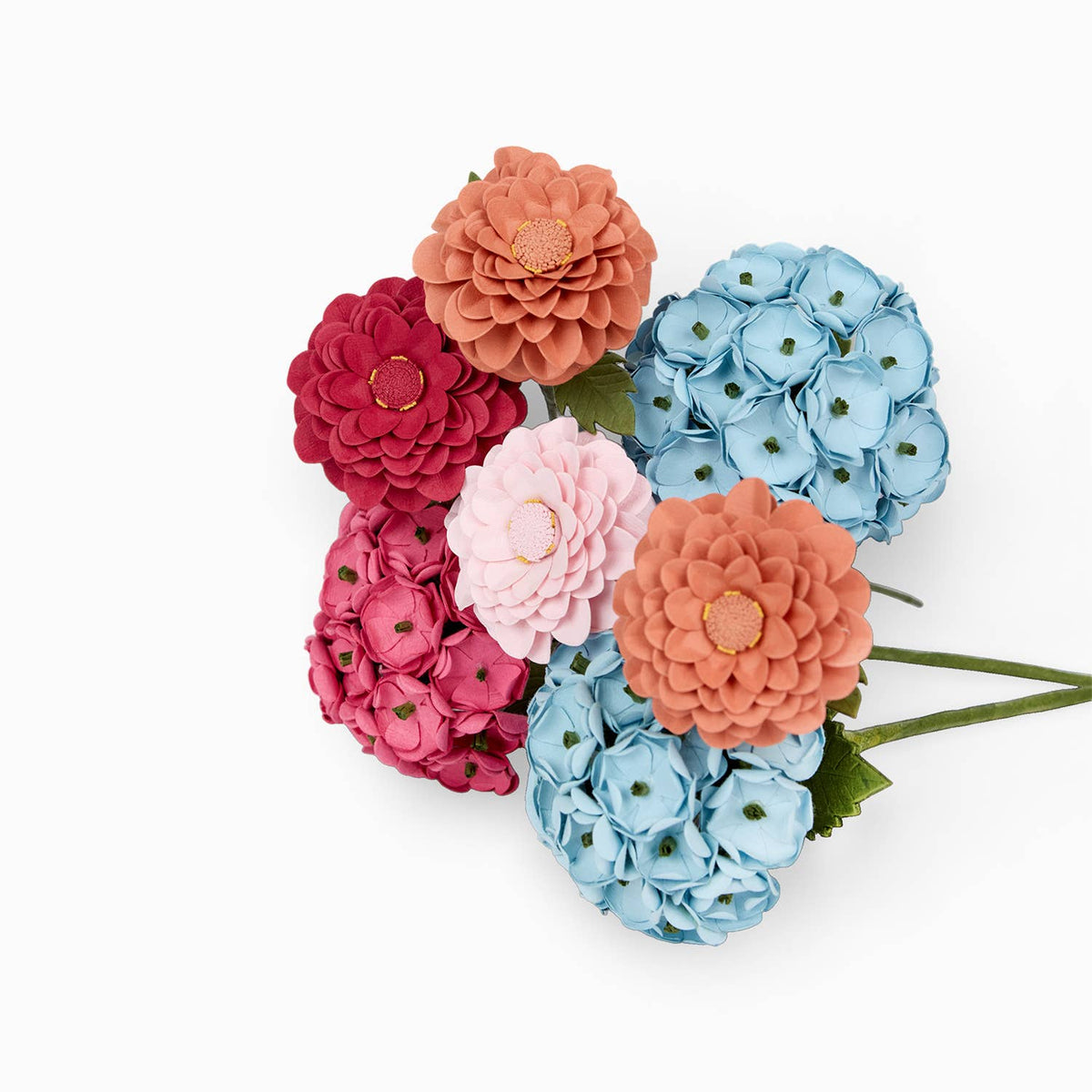 Handmade Paper Pink Hydrangea
